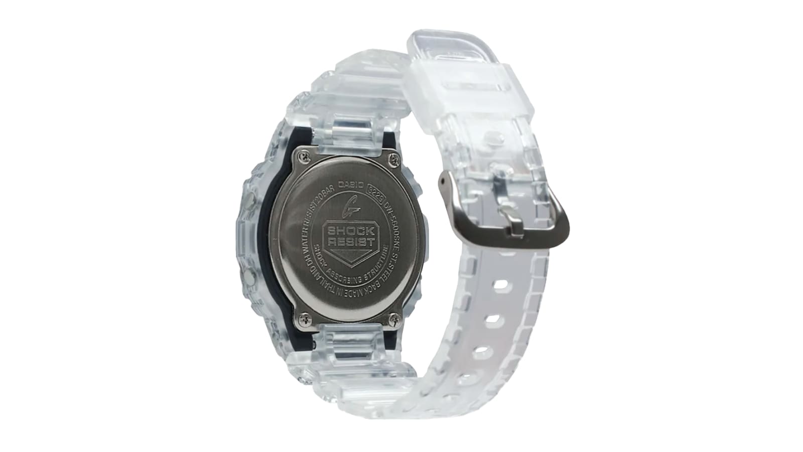 Casio G Shock DW5600SKE 7 Semi Transparent Rogue Fitness